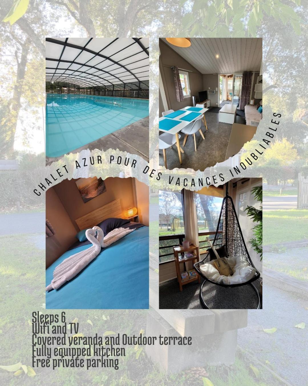 Chalet Familial Entre Lac Et Foret Azur Bagian luar foto